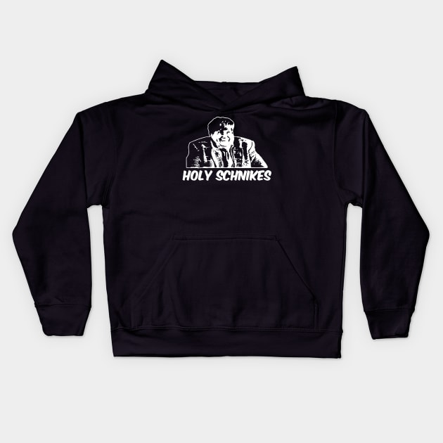 Holy Schnikes Humorous Kids Hoodie by jeremiepistrefreelance